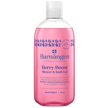 Barnängen – Berry Boost Shower & Bath Gel żel do kąpieli i pod prysznic z olejkiem z czarnych jagód (400 ml)