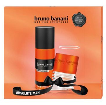 Bruno Banani – Zestaw Absolute Man woda toaletowa spray 30ml + dezodorant spray 150ml (1 szt.)