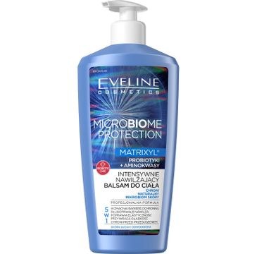 Eveline Microbiome Protection balsam do ciała 5w1 intensywnie nawilżający skóra sucha i odwodniona (350 ml)
