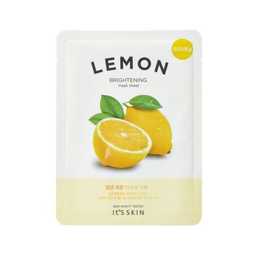 It's Skin The Fresh Mask Sheet Lemon – rozświetlająca maska w płachcie Cytryna (20 ml)