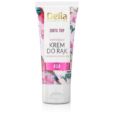 Delia Exotic Trip nawilżający krem do rąk z ekstraktem z róży (50ml)