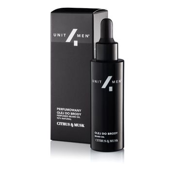 Unit4Men Perfumed Beard Oil perfumowany olej do brody Citrus&Musk 30ml