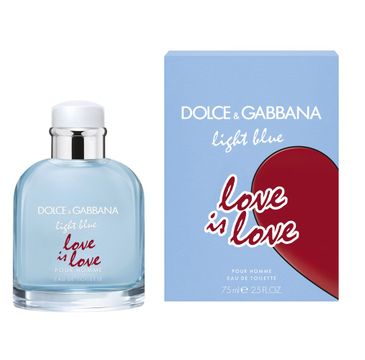 Dolce & Gabbana Light Blue Love Is Love Pour Homme – woda toaletowa spray (75 ml)