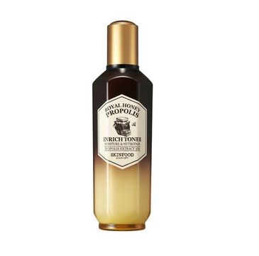 Skinfood Royal Honey Propolis Enrich Essence – nawilżająco-naprawczy tonik do twarzy (160 ml)