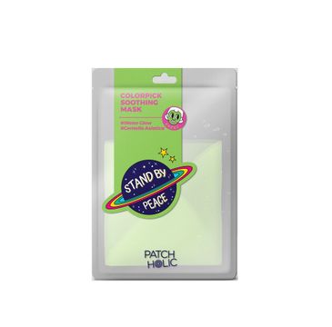 Patch Holic – Zielona kojąca maska w płachcie Colorpick Soothing Mask  (20 ml)