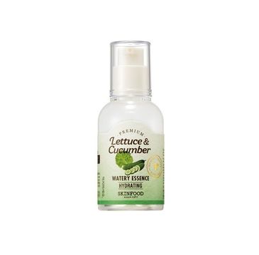 Skinfood Premium Lettuce & Cucumber Watery Essence – nawadniające serum do twarzy z sałatą i ogórkiem (50 ml)