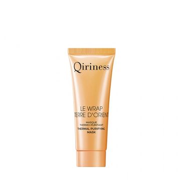 Qiriness – Le Wrap Terre D'Orient mini maska do twarzy rozgrzewająco-oczyszczająca (20 ml)