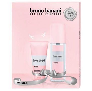 Bruno Banani zestaw prezentowy Woman dezodorant perfumowany z atomizerem (75 ml) + żel pod prysznic (50 ml)