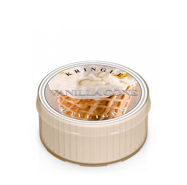 Kringle Candle Daylight – świeczka zapachowa Vanilla Cone (35 g)