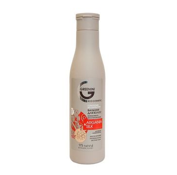 Greenini – Argania & Silk Conditioner odbudowująca odżywka do włosów Argan i Jedwab (250 ml)