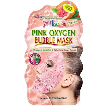 7th Heaven – Pink Oxygen Bubble Mask nawilżająca maseczka bąbelkowa w płachcie (1 szt)