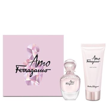 Salvatore Ferragamo Amo Ferragamo zestaw woda perfumowana spray (50 ml) + balsam do ciała (100 ml)
