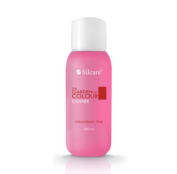 Silcare – The Garden of Colour Cleaner płyn do odtłuszczania płytki paznokcia Strawberry Pink (300 ml)