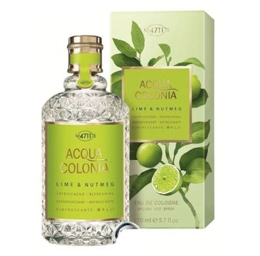 4711 Acqua Colonia Lime & Nutmeg woda kolońska spray 170ml