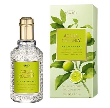 4711 Acqua Colonia Lime & Nutmeg woda kolońska spray 50ml