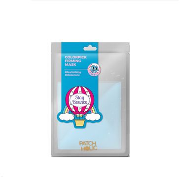 Patch Holic – Niebieska ujędrniająca maska w płachcie Colorpick Firming Mask  (20 ml)