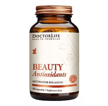 Doctor Life Beauty Antioxidants aktywator kolagenu suplement diety 60 kapsułek