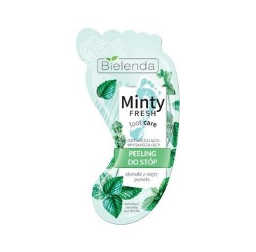 Bielenda Minty Fresh Foot Care odświeżająco-wygładzający peeling do stóp (10 g)