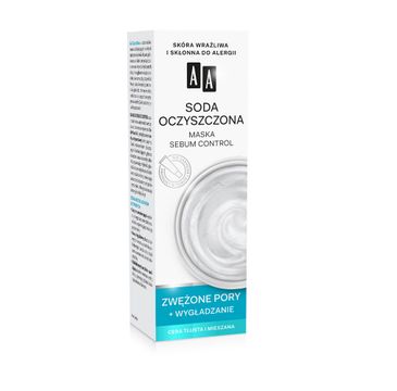 AA Color Detox Soda Oczyszczona – maska regulująca do cery tłustej i mieszanej (30 ml)