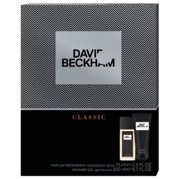 David Beckham – zestaw prezentowy Classic dezodorant (75 ml) + żel pod prysznic (200 ml)