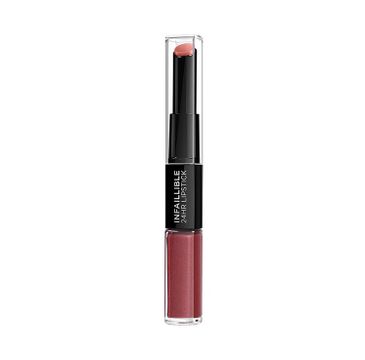 L'Oreal Paris Infallible 24h Lipstick – pomadka do ust w płynie nr 507 Relentless Rouge (5.6 ml)