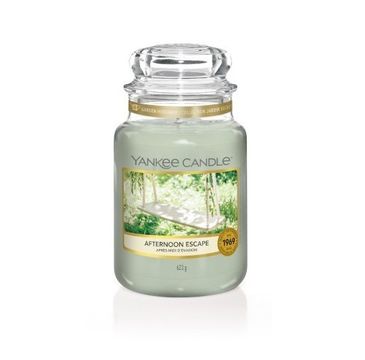 Yankee Candle – Świeca zapachowa duży słój Afternoon Escape (623 g)