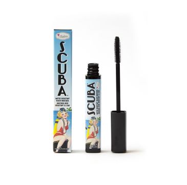 The Balm Wodoodporny wydłużająco-pogrubiający tusz do rzęs Scuba Water Resistance Mascara Black (9.8 ml)