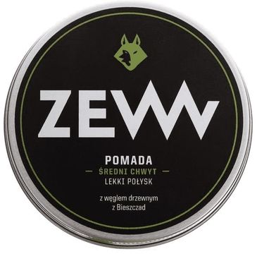 Zew For Men Pomada do włosów z węglem drzewnym z Bieszczad 100ml