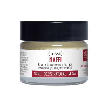 iossi Naffi krem odżywczo nawilżający do twarzy z olejem awokado i jojoba (15 ml)