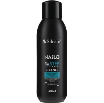 Silcare Nailo 1st Step Nail Cleaner– płyn do odtłuszczania płytki paznokcia (570 ml)