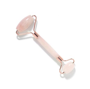 Veoli Botanica Premium Jade Roller masażer do twarzy z różowego kwarcu