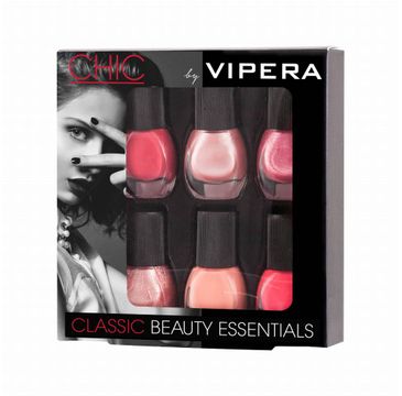 Vipera Chic Classic Beauty Essentials zestaw lakierów do paznokci nr 17 6x5.5ml