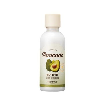 Skinfood Premium Avocado Rich Toner – odżywczy tonik do twarzy z ekstraktem z awokado (180 ml)