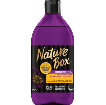 Nature Box Shower Gel żel pod prysznic Marakuja Oil (385 ml)