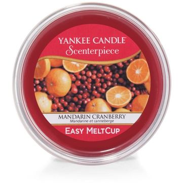 Yankee Candle – Scenterpiece Easy Melt Cup wosk do elektrycznego kominka Mandarin Cranberry (61 g0