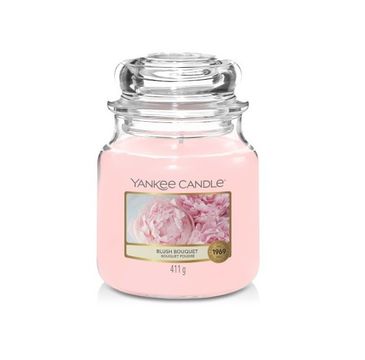 Yankee Candle – Świeca zapachowa średni słój Blush Bouquet (411 g)