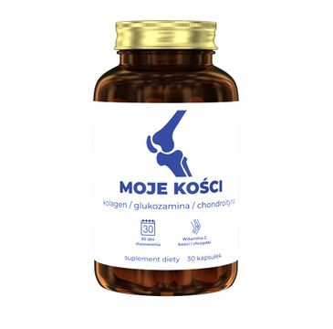 Noble Health – Moje Kości kolagen / glukozamina / chondroityna suplement diety (30 kapsułek)