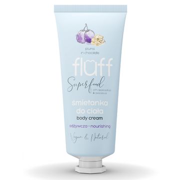 Fluff  Body Cream śmietanka do ciała odżywcza Śliwki w Czekoladzie (150 ml)