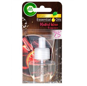 Air Wick – Elektryczny odświeżacz powietrza Grzane wino przy Kominku wkład (19 ml)