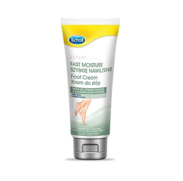 Scholl – Expert Care Fast Moisture Foot Cream krem do stóp Szybkie Nawilżenie (75 ml)