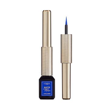 L'Oreal Paris Matte Signature  eyeliner matowy w płynie 02 Blue (1 szt.)