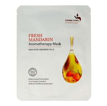 Aroma Yong – maska w płacie Fresh Mandarin (1 szt.)