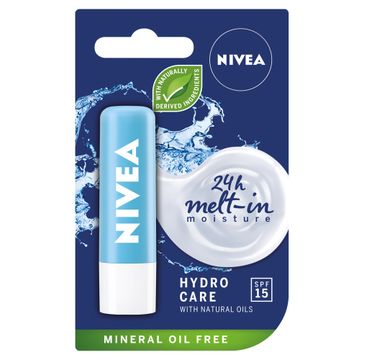 Nivea Lip Hydro Care pomadka ochronna do ust (4.8 g)