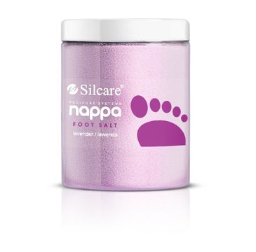 Silcare Nappa – Salt sól do stóp Lawenda (1250 g)