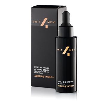 Unit4Men Perfumed Beard Oil perfumowany olej do brody Amber&Vanilla 30ml