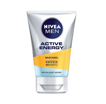 Nivea Men – Active Energy energetyzujący żel do mycia twarzy (100 ml)