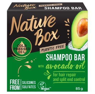 Nature Box Shampoo Bar – szampon do włosów w kostce Avocado Oil (85 g)