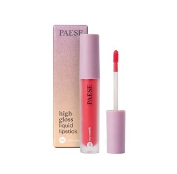 Paese Nanorevit High Gloss Liquid Lipstick – pomadka w płynie 53 Spicy Red (4.5 ml)