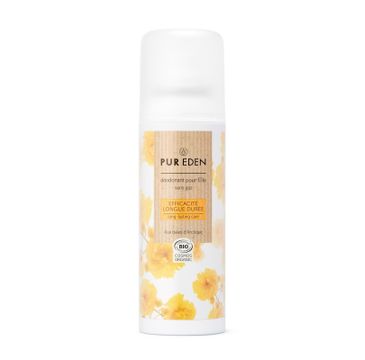 Pur Eden  Naturalny dezodorant w sprayu dla kobiet Long-lasting (100 ml)