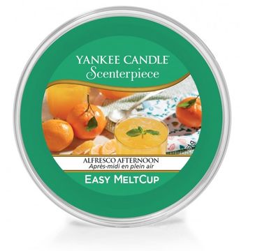 Yankee Candle – Scenterpiece Easy Melt Cup wosk do elektrycznego kominka Alfresco Afternoon (61 g)